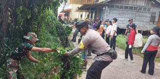 Bhakti Sosial Religi Polsek Sintang Kota polsek