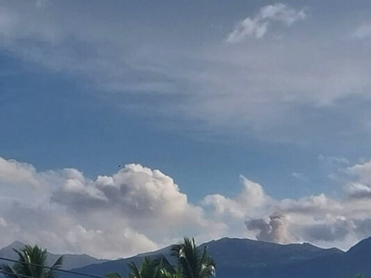 Aktifitas Gunung Dukono Waspada Level Dua dukono