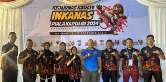 Inkanas Polda Kepri Raih Prestasi Di Kejurnas Karate Piala Kapolri Tahun 2024 kepri