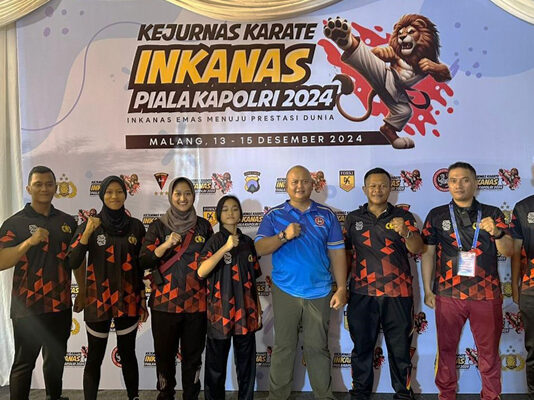Inkanas Polda Kepri Raih Prestasi Di Kejurnas Karate Piala Kapolri Tahun 2024 kepri