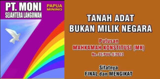 Profil PT. Moni Sejahtera Langowan dan Peta Geologi Papua moni