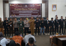 Rapat Pleno Terbuka Rekapitulasi Penghitungan Suara Tingkat Kabupaten Solok Rekapitulasi