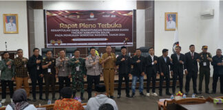 Rapat Pleno Terbuka Rekapitulasi Penghitungan Suara Tingkat Kabupaten Solok Rekapitulasi