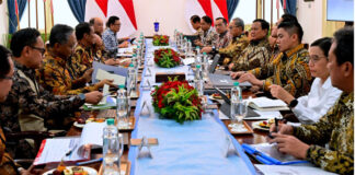 Rapat Terbatas Presiden Prabowo Subianto Pencapaian Swasembada Pangan pangan