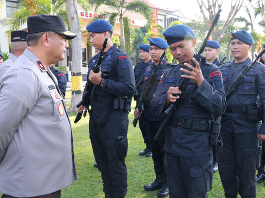 Polda Kepri Gelar Pemeriksaan Senpi Personel kepri