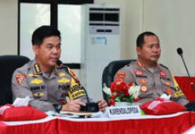 Polda Maluku Utara Gelar Anev OMPK 2024-2025 Secara Daring anev