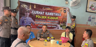 Giat Jumat Curhat Kapolsek Kundur, AKP Septimaris SE kapolsek