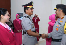 Kapolda Pimpin Sertijab Sembilan Pejabat Utama Polda Maluku Utara kapolda