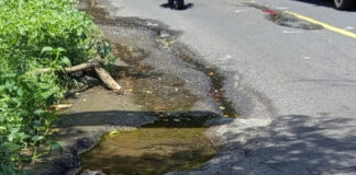 Jalan Rusak Parah, BPJN Sulut Dinilai Lalai Jaga Keselamatan Pengguna Jalan jalan