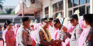 Pergantian Kepala Kepolisian Resor Solok Kota solok