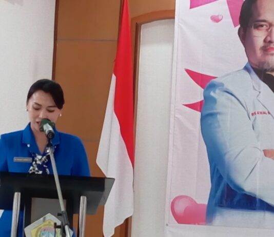 Ketua Jalasenastri Lanal Karimun Resmi Membuka Pengobatan Gratis “Cegah Kanker Sejak Dini” di Kecamatan Kundur Lanal