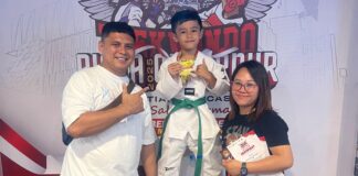 Partai Balas Dendam di Kejuaraan Gubernur Cup 2025, Adelio Manansang Raih Emas Manansang