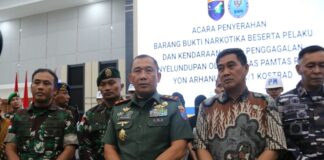 Pangdam XII/Tpr Serahkan 21,9 Kg Sabu dan 3 Tersangka ke BNN, Ungkap Jaringan Narkoba Lintas Batas
