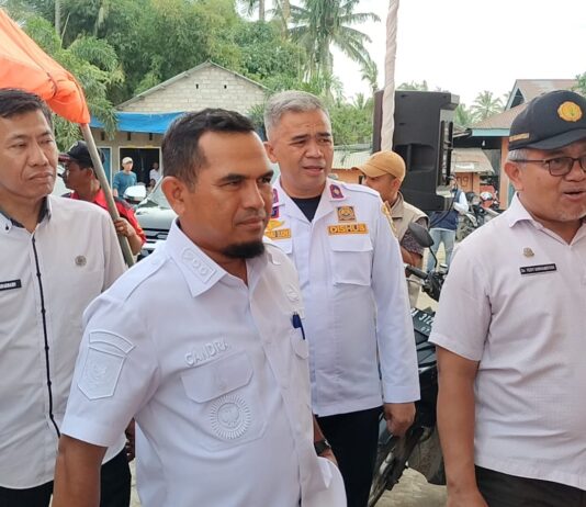 Wabup Solok Tinjau Lokasi Ground Breaking Rehabilitasi Sawah Terdampak Bencana