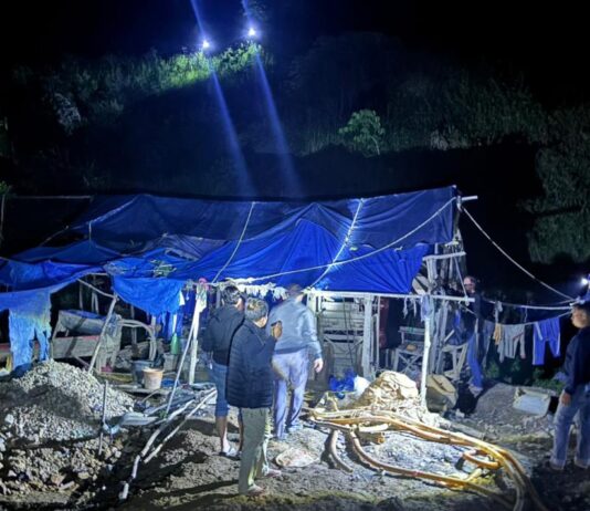 Polres Solok Tertibkan Tambang Emas Ilegal di Supayang, Sejumlah Alat Disita