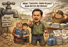Air Tak Mengalir Hampir Dua Pekan, Warga Ampera Raya Pertanyakan Tanggung Jawab Negara atas Hak Air Bersih