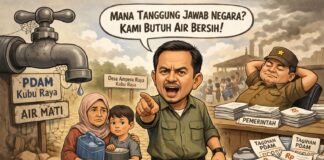 Air Tak Mengalir Hampir Dua Pekan, Warga Ampera Raya Pertanyakan Tanggung Jawab Negara atas Hak Air Bersih