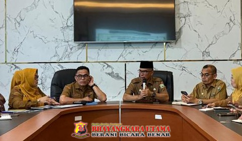Menjalankan Instruksi Bapak Presiden, Pemkab Solok Gelar Rapat Persiapan Gerakan Solok Bersih