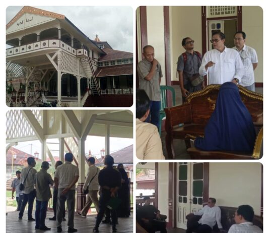 Revitalisasi Istana Kadriyah Rp5 Miliar Disorot: Fisik Belum Tuntas, PHO Diterbitkan, Kontraktor Lewati Masa Adendum