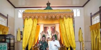 Silaturahmi Ramadhan, Pangdam XII/Tpr Kunjungi Sultan Pontianak, Perkuat Persatuan Jelang Idul Fitri