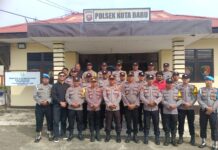 Propam Polres Melawi Gelar Gaktibplin di Polsek Jajaran, Tekankan Disiplin dan Kesiapsiagaan Personel