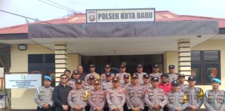 Propam Polres Melawi Gelar Gaktibplin di Polsek Jajaran, Tekankan Disiplin dan Kesiapsiagaan Personel