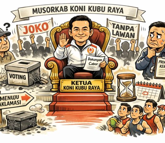 Menghitung Hari: Kursi Ketua KONI Kubu Raya Nyaris Tanpa Perlawanan, Aklamasi di Depan Mata