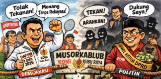 Musorkablub KONI Kubu Raya di Ujung Ujian: Demokrasi Terkepung, Joko Ariyanto Tegas Tolak Tekanan