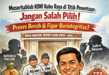 Musorkablub KONI Kubu Raya di Titik Penentuan: Jangan Salah Pilih, Publik Desak Proses Bersih dan Figur Berintegritas