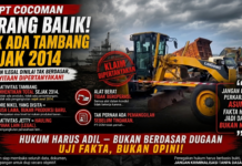 PT COCOMA BALIK TUDUHAN TAMBANG ILEGAL: “TAK ADA AKTIVITAS SEJAK 2014 — JANGAN BANGUN PERKARA DARI NARASI, BUKAN FAKTA”