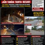PROYEK JEMBATAN NEGARA Rp14,5 MILIAR JADI TANDA TANYA BESAR: LALU LINTAS TERGANGGU, RAMBU KESELAMATAN MINIM, SMKK DI MANA, BPJN HARUS BUKA PROGRES PEKERJAAN
