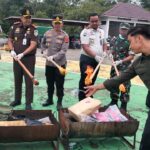 Kejari Dharmasraya Musnahkan Barang Bukti 47 Perkara, Kasus Narkotika Jadi yang Paling Mendominasi