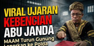 Viral Ujaran Kebencian Abu Janda, MAAM Turun Gunung Laporkan ke Polda MAAM
