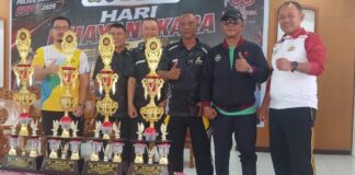 Jurnalis Kepulauan Kundur Melaju ke 16 Besar Turnamen Tenis Meja HUT Bhayangkara ke-80 Kundur