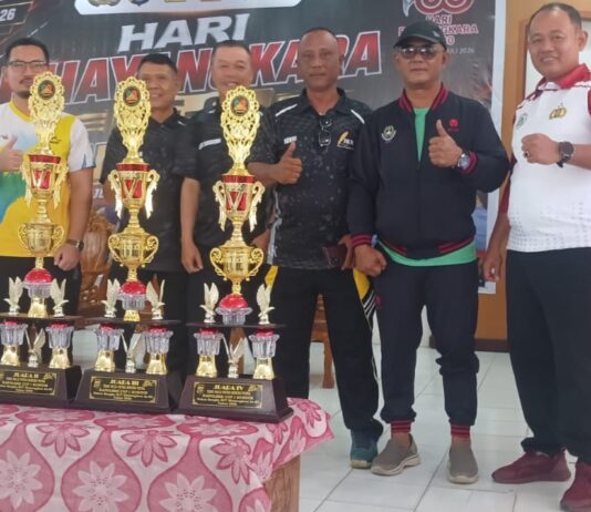 Jurnalis Kepulauan Kundur Melaju ke 16 Besar Turnamen Tenis Meja HUT Bhayangkara ke-80 Kundur