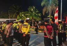 Patroli Gabungan Satlantas dan Satsamapta Polres Karimun