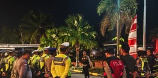 Patroli Gabungan Satlantas dan Satsamapta Polres Karimun