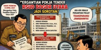 Pergantian Pokja Tender RSUD Bogor Utara Jadi Sorotan, Dokumen Persidangan Ungkap Kronologi