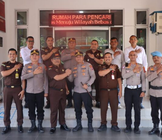 Kapolres Sawalunto Bersilaturahmi dengan Pihak Kejaksaan Negeri Sawahlunto