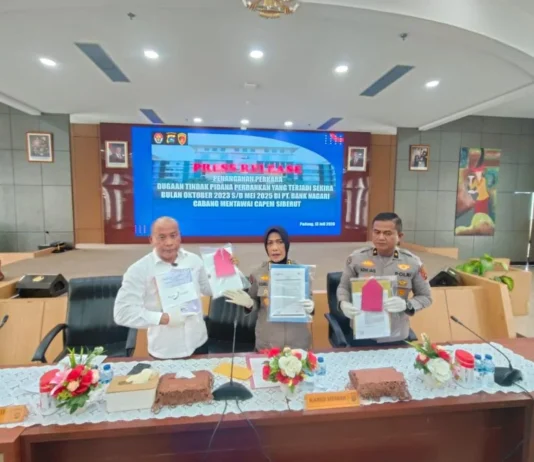 Polda Sumbar Bongkar Dugaan Korupsi Terkait Penyaluran KUR dan Kredit Konvensional di Bank Nagari Cabang Pembantu Siberut Polda Sumbar