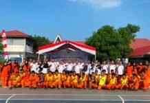 Meriahkan HUT RI Ke-81 Rutan Tanjung Balai Karimun Gelar Pekan Olahraga dan Seni