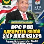 Jelang Audiensi 2 November, PBB Kabupaten Bogor Matangkan Data Sipol, Pencus Hutabarat Koordinasikan Tim LO