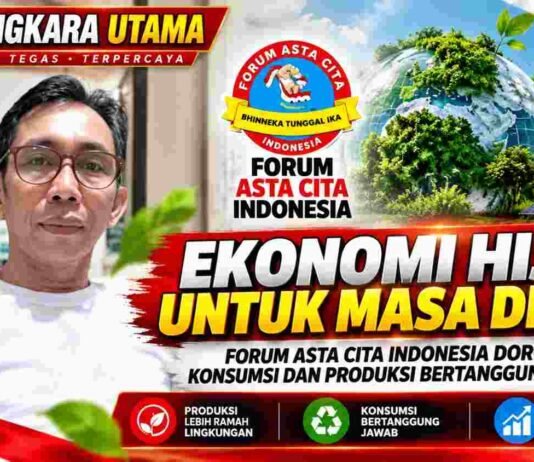 Tekan Dampak Pemanasan Global, Forum Asta Cita Indonesia Soroti Kesiapan Industri Beralih ke Ekonomi Hijau